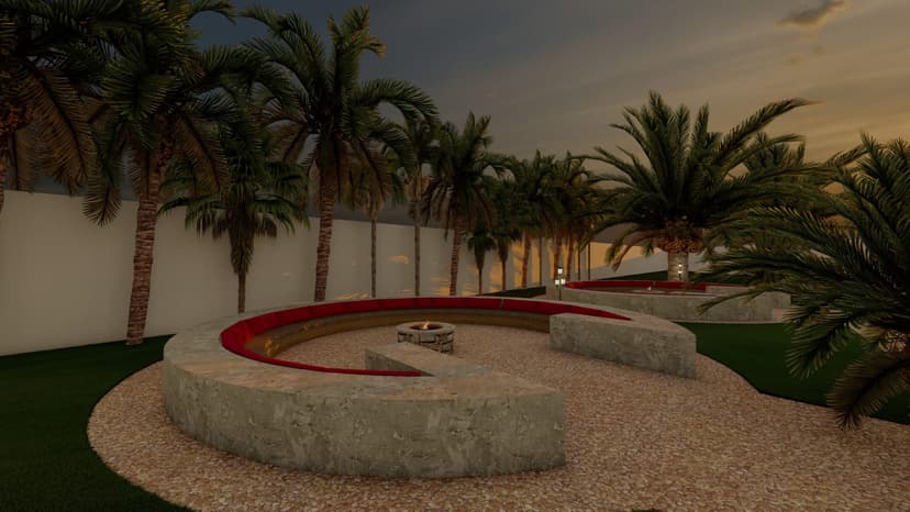 Beachfront villa